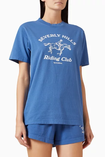 BH Club Riding T-shirt in Cotton