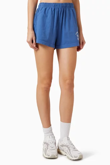 شورت ديسكو بطبعة بشعار RH Riding Club‏ قطن