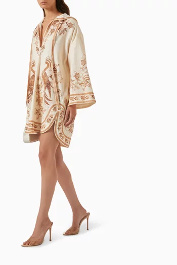 Ascension Tunic Mini Dress in Cotton