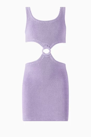 Kim Dress in Crinkle Fabric