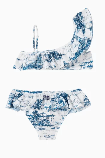 Rey One-shoulder Bikini Set