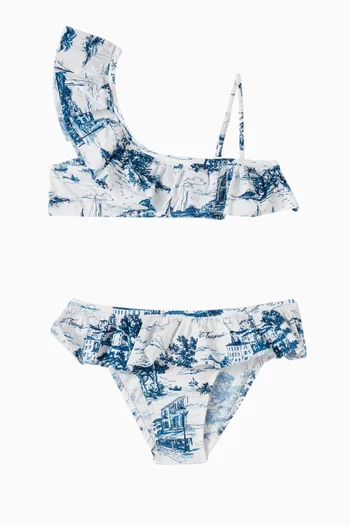 Rey One-shoulder Bikini Set