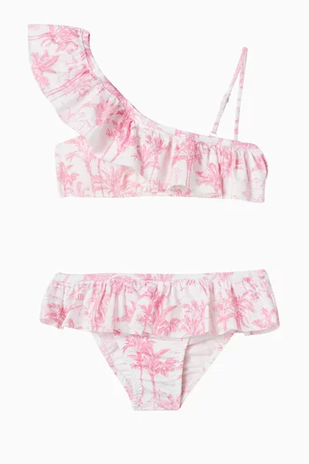 Rey One-shoulder Bikini Set