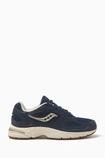 Grid Jazz 9 Sneakers in Mesh & Suede