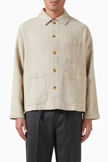 Sorrento Overshirt in Linen-blend