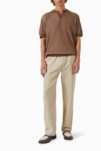 Casa Martini Polo Shirt in Tivoli Knitted Cotton