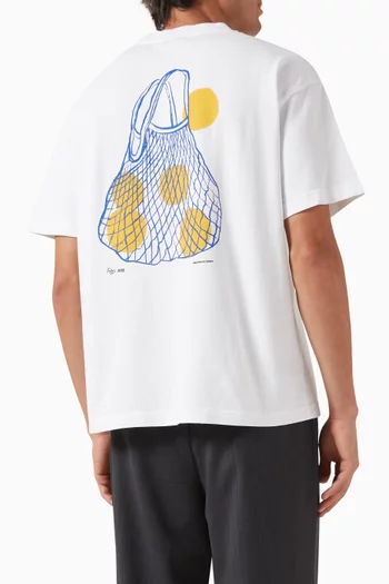 Arancia Oversized T-shirt in Organic-cotton