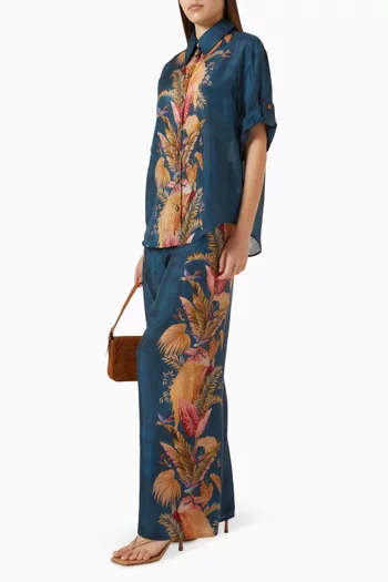 Ascension Relaxed-fit Pants in Silk