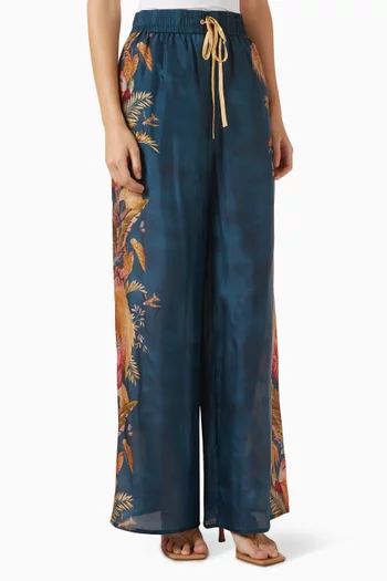 Ascension Relaxed-fit Pants in Silk