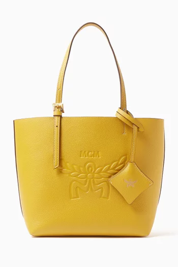 Mini Himmel Shopper Tote Bag in Leather