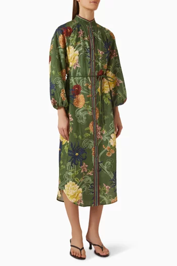 Avery Shirt Dress in Linen