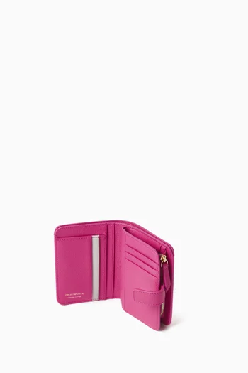 Bi-fold Wallet in Grained Leather