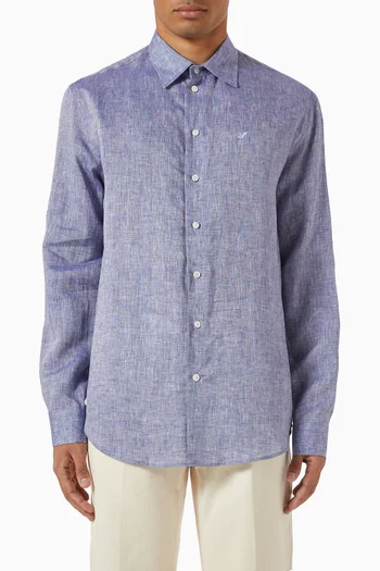 Slim-fit Shirt in Linen
