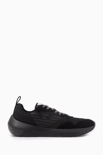 Eagle Sneakers in Suede & Mesh