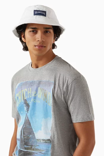 Bucket Hat in Cotton-terry