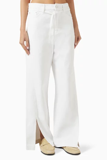Lane Wide-leg Jeans in Denim