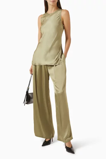 Fisher Pants in Fluid Viscose