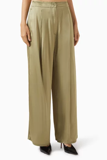 Fisher Pants in Fluid Viscose