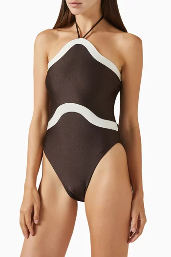 Giardino Halterneck One-piece Swimsuit