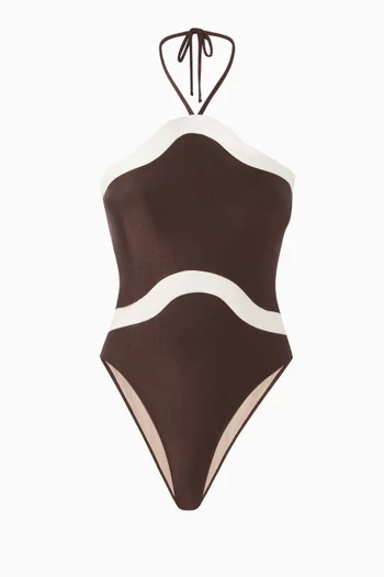 Giardino Halterneck One-piece Swimsuit