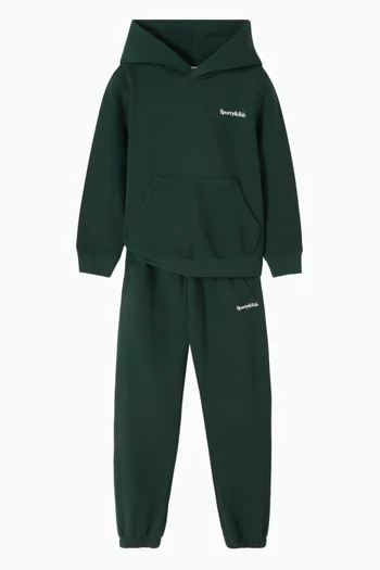 كنزة بغطاء رأس وعبارة Drink More Water صوف قطني