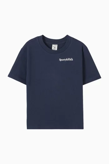 تي شيرت بعبارة Play Tennis قطن