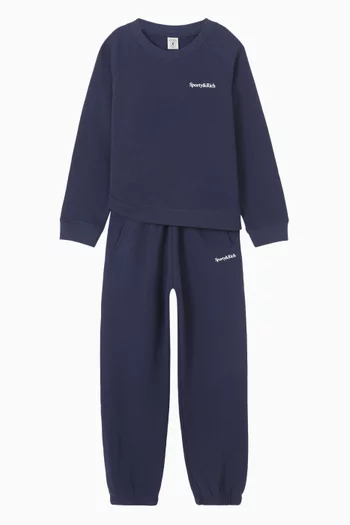 سويت شيرت بطبعة Eat More Veggies‏ صوف قطني