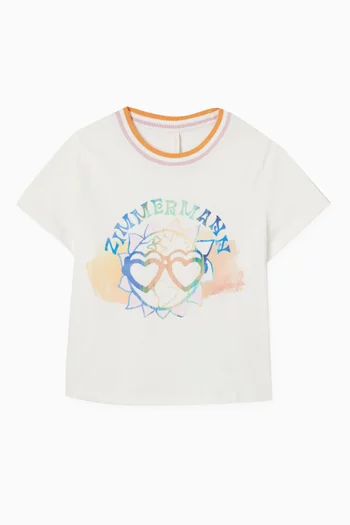 Cascadian Printed T-shirt in Cotton