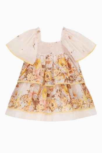 Scarborough Shirred Dress