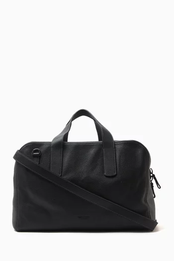 Duffle Bag in Grained Calfskin