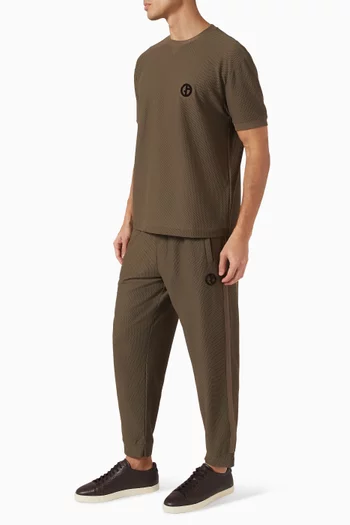 Micro-logo Pants in Mesh