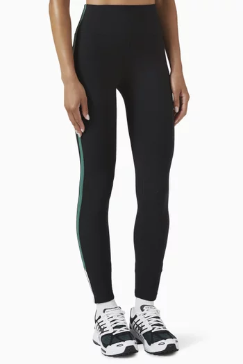 لغينغز ليلى خفيف الوزن بخصر مرتفع وطول 7/8‏ نايلون مطاطي