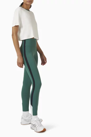 لغينغز ليلى خفيف الوزن بخصر مرتفع وطول 7/8‏ نايلون مطاطي