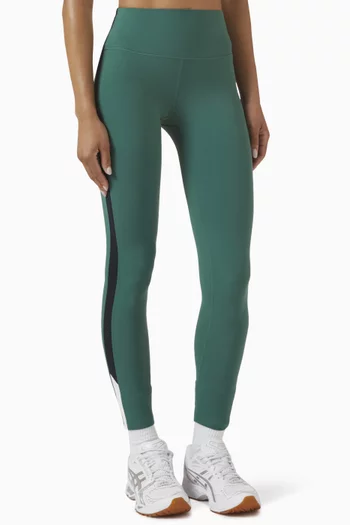 لغينغز ليلى خفيف الوزن بخصر مرتفع وطول 7/8‏ نايلون مطاطي