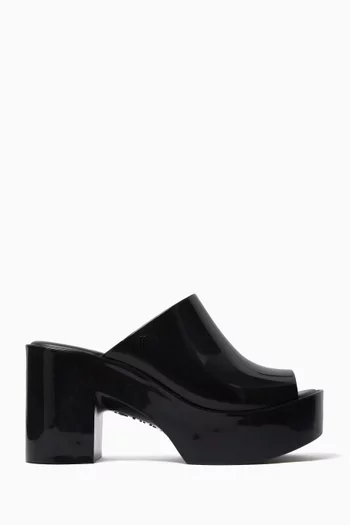 Hype Platform Mules in PVC