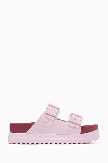 Cozy M Lover Platform Sandals in PVC