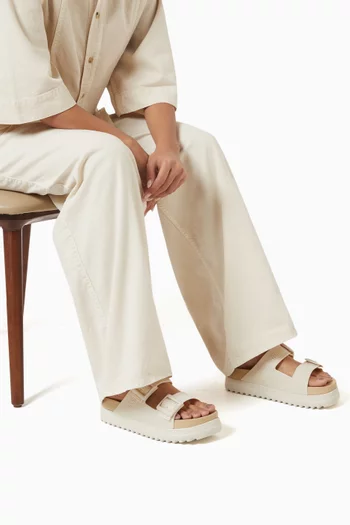 Cozy M Lover Platform Sandals in PVC