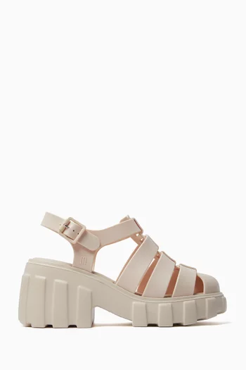 Megan 90 Sandals in PVC