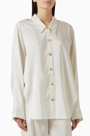 Herschel Top in Silk Organza