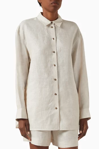 Relaxed-fit Shirt in Linen