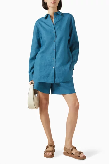Relaxed-fit Shirt in Cotton-blend