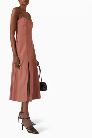 Midi Sun Dress in Cotton