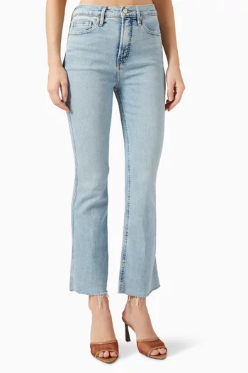 Standard Kick Flared Jeans in Denim