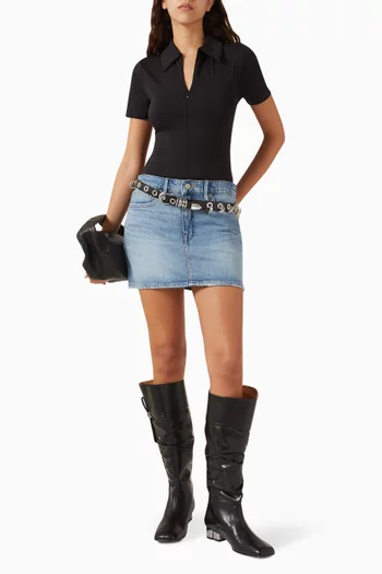 Good 90s Mini Skirt in Denim