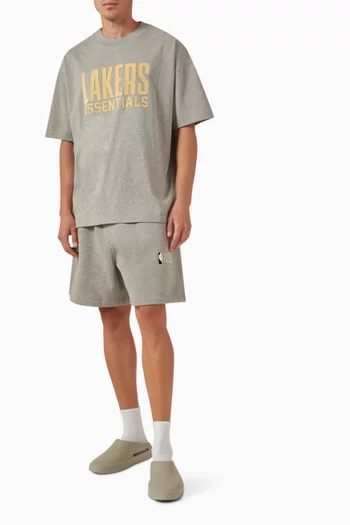 Lakers Logo T-shirt in Jersey