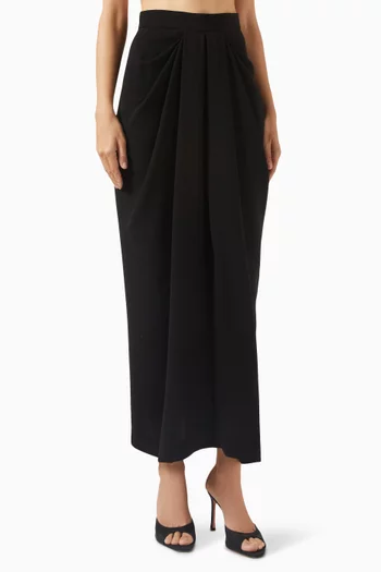 Ridente Midi Skirt in Cady