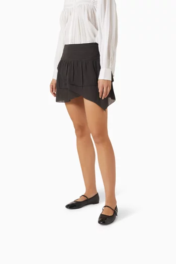 Georgiana Mary Jane Flats in Leather