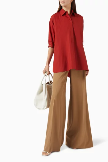 Teano Loose-fit Shirt in Cotton-poplin