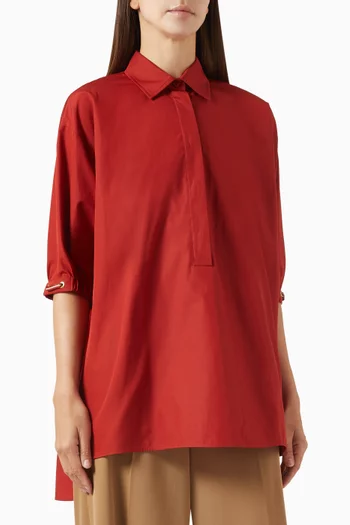 Teano Loose-fit Shirt in Cotton-poplin