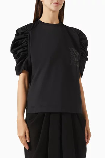 Mantide Blouse in Cotton-jersey
